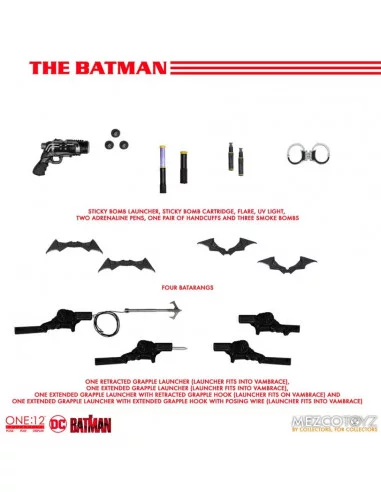 es::The Batman Figura The Batman One:12 Collective 17 cm
