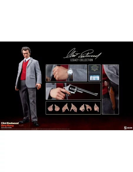 es::Harry el Sucio Figura 1/6 Clint Eastwood Legacy Collection Harry Callahan 30 cm