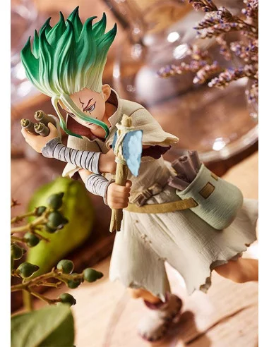 es::Dr. Stone Estatua PVC Pop Up Parade Senku Ishigami 17 cm