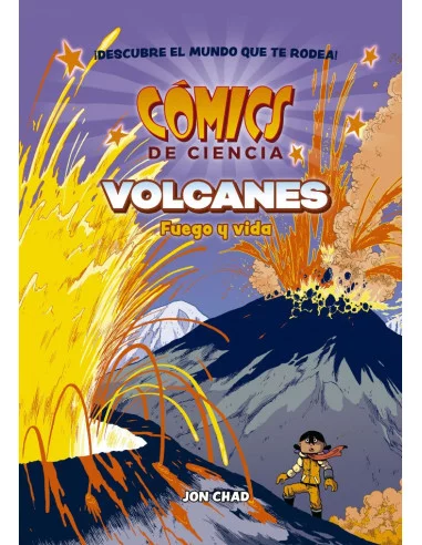 es::Cómics de ciencia. Volcanes: Fuego y vida