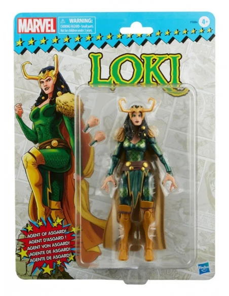 es::Marvel Legends Retro Collection Series Figura 2022 Loki - Agent of Asgard 15 cm 