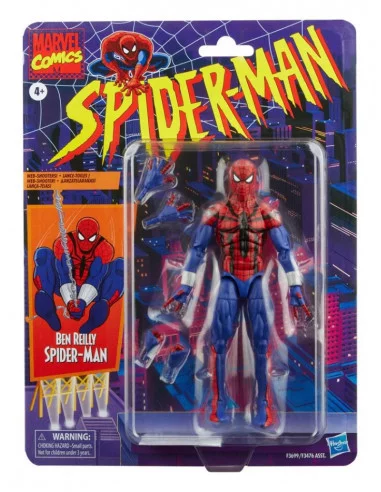 es::Spider-Man Marvel Legends Figura 2022 Ben Reilly Spider-Man 15 cm