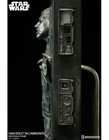 es::Star Wars Figura 1/6 Han Solo en Carbonita Sideshow 38 cm