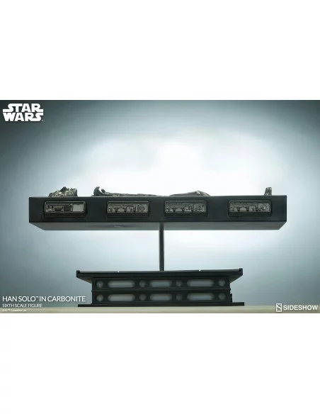 es::Star Wars Figura 1/6 Han Solo en Carbonita Sideshow 38 cm