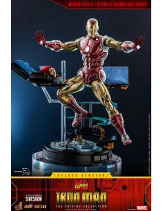 es::Marvel The Origins CollectionFigura 1/6 Iron Man Comic Deluxe Hot Toys 33 cm 2