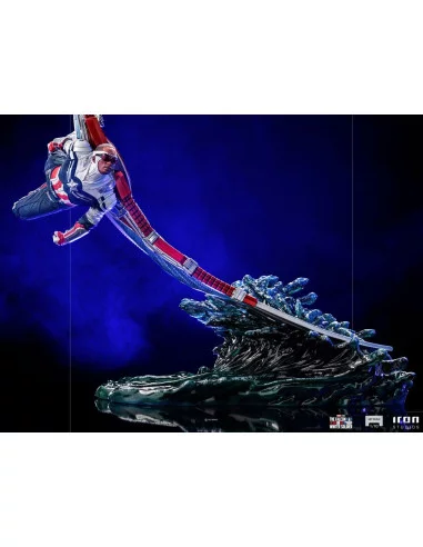 es::The Falcon and The Winter Soldier Estatua 1/10 BDS Art Scale Captain America Sam Wilson Deluxe 46 cm 