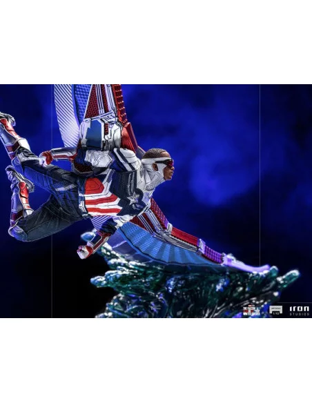 es::The Falcon and The Winter Soldier Estatua 1/10 BDS Art Scale Captain America Sam Wilson Deluxe 46 cm 