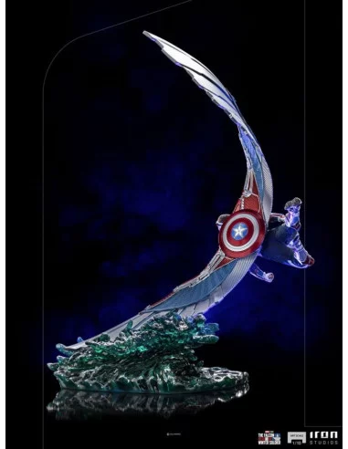 es::The Falcon and The Winter Soldier Estatua 1/10 BDS Art Scale Captain America Sam Wilson Deluxe 46 cm 
