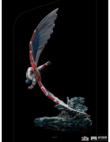 es::The Falcon and The Winter Soldier Estatua 1/10 BDS Art Scale Captain America Sam Wilson Deluxe 46 cm 