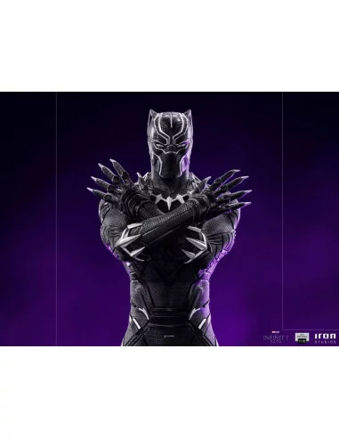 es::The Infinity Saga Estatua Art Scale 1/10 Black Panther Deluxe 25 cm 