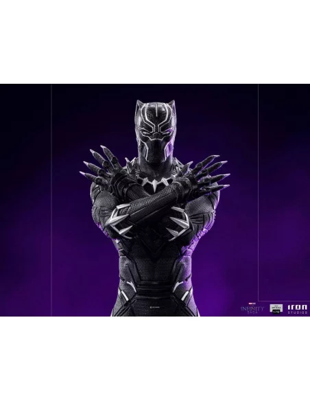 es::The Infinity Saga Estatua Art Scale 1/10 Black Panther Deluxe 25 cm 