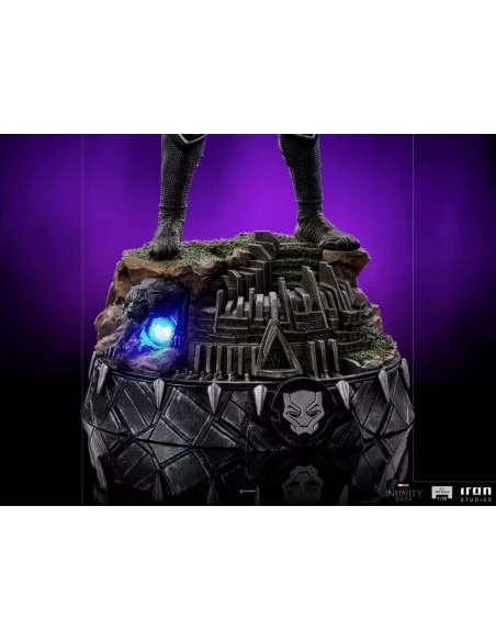 es::The Infinity Saga Estatua Art Scale 1/10 Black Panther Deluxe 25 cm 