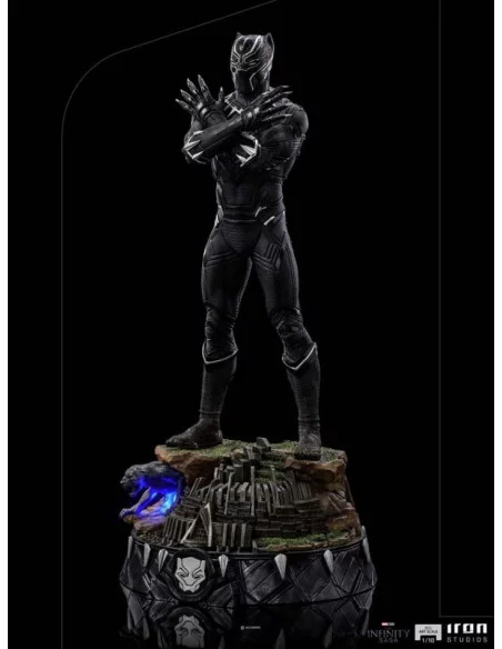 es::The Infinity Saga Estatua Art Scale 1/10 Black Panther Deluxe 25 cm 