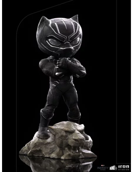 es::The Infinity Saga Minifigura Mini Co. PVC Black Panther 15 cm