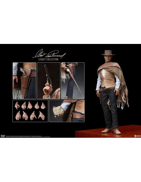 es::El bueno, el feo y el malo Figura 1/6 Clint Eastwood Legacy Collection The Man With No Name 30 cm