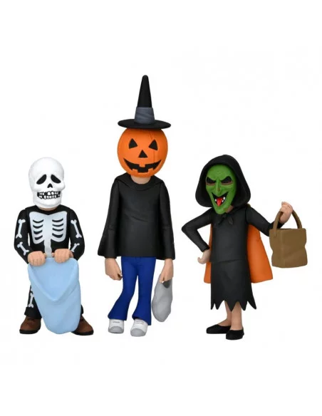 es::Halloween III: El Día de la Bruja Pack de 3 Figuras Toony Terrors Trick or Treaters 15 cm
