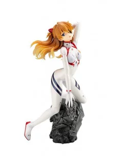 es::Evangelion 4 Estatua 1/6 Asuka Shikinami Langley White Plugsuit Ver. 23 cm