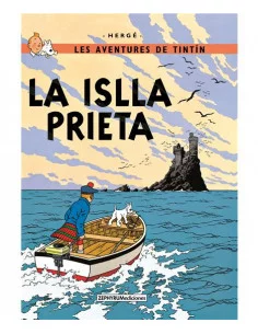 es::Tintín. La islla prieta (Asturiano)