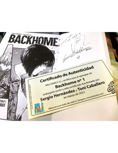 es::Planeta Manga: Backhome nº 01 (Firmado por los autores)