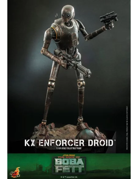 es::Star Wars: The Book of Boba Fett Figura 1/6 KX Enforcer Droid  Hot Toys 36 cm