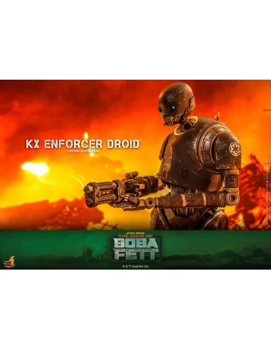 es::Star Wars: The Book of Boba Fett Figura 1/6 KX Enforcer Droid Hot Toys 36 cm