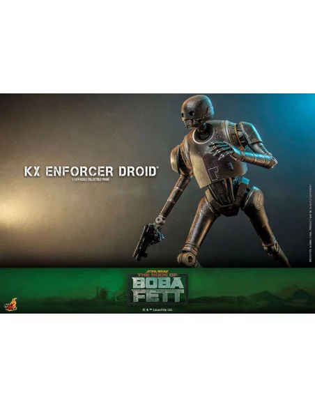 es::Star Wars: The Book of Boba Fett Figura 1/6 KX Enforcer Droid  Hot Toys 36 cm