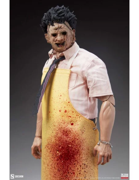 es::La Matanza de Texas Figura 1/6 Leatherface (Killing Mask) Sideshow 30 cm