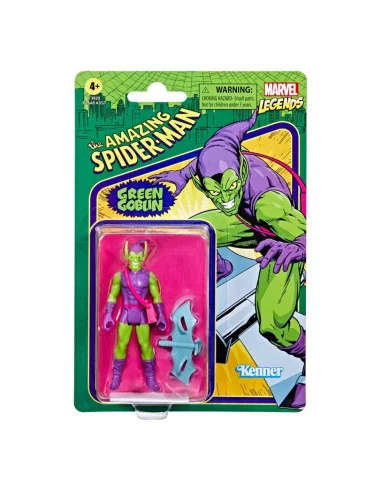 es::Marvel Legends Retro Figura Green Goblin 10 cm