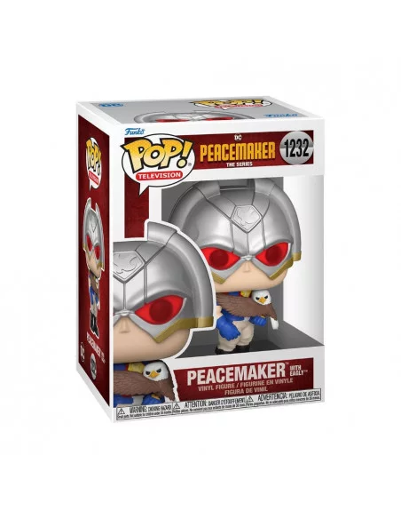 es::Peacemaker Funko POP! Peacemaker with Eagly 9 cm