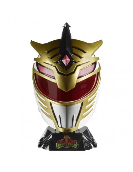 es::Mighty Morphin Power Rangers Lightning Collection Casco electrónico modulador de voz de Lord Drakkon