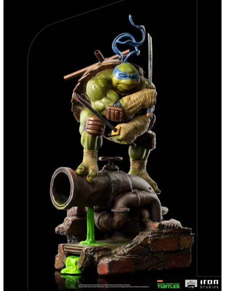 es::Tortugas Ninja Estatua Art Scale 1/10 Leonardo 24 cm