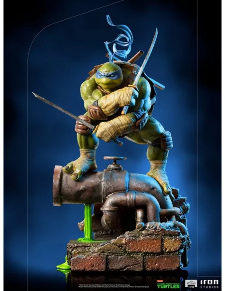 es::Tortugas Ninja Estatua Art Scale 1/10 Leonardo 24 cm
