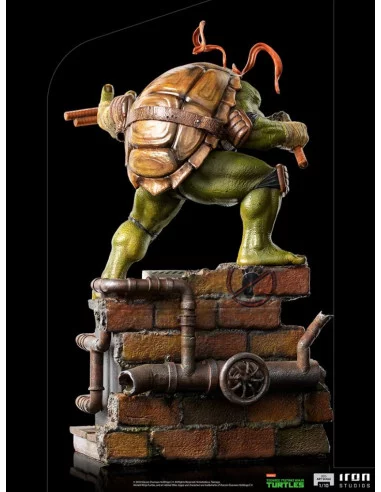 es::Tortugas Ninja Estatua Art Scale 1/10 Michelangelo 25 cm