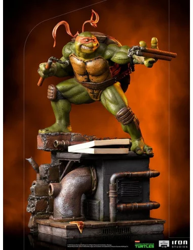 es::Tortugas Ninja Estatua Art Scale 1/10 Michelangelo 25 cm
