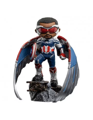 es::Captain America Minifigura Mini Co. Sam Wilson 17 cm