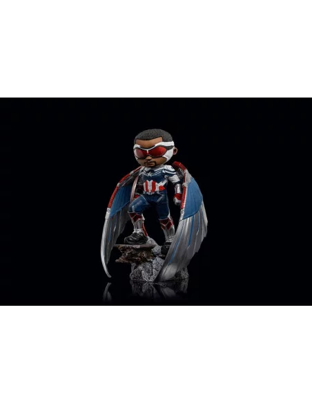es::Captain America Minifigura Mini Co. Sam Wilson 17 cm
