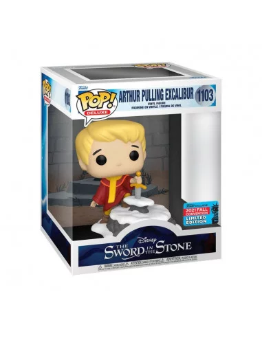es::Merlín el encantador Funko POP! Arthur Pulling Excalibur Exclusive 9 cm