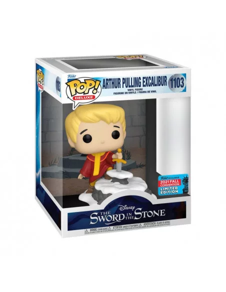 es::Merlín el encantador Funko POP! Arthur Pulling Excalibur Exclusive 9 cm