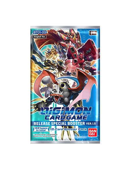 es::Digimon Release Special Booster Ver.1.5 (1 sobre)