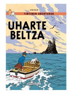 es::Tintín. Uharte beltza (Euskera)
