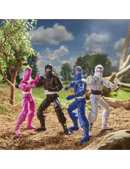 es::Power Rangers Lightning Collection Pack de 4 figuras Mighty Morphine Power Rangers