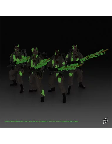 es::Los Cazafantasmas Plasma Series pack 4 Figuras Glow-in-the-Dark
