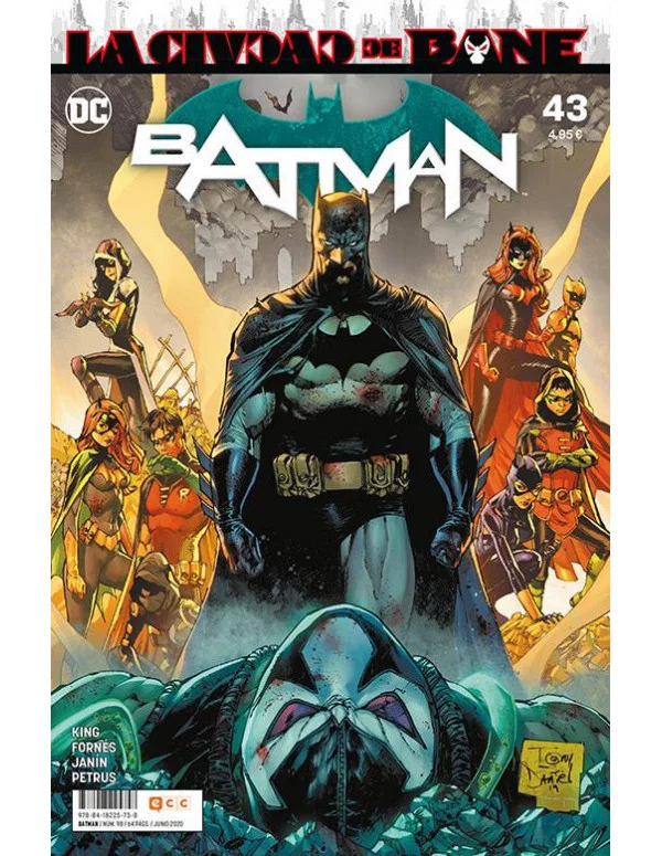 Comprar comic Ecc Ediciones Batman 98/ 43. Ciudad de Bane - Mil Comics:  Tienda de cómics y figuras Marvel, DC Comics, Star Wars, Tintín