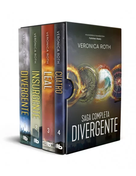 es::Divergente (Estuche saga completa) 