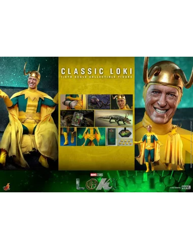 es::Loki Figura 1/6 Classic Loki Hot Toys 31 cm