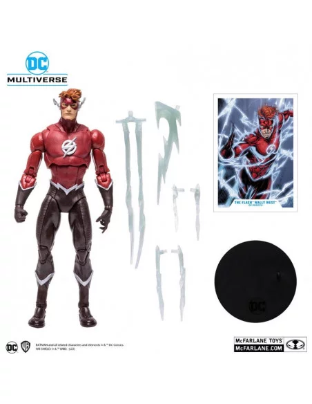 es::DC Multiverse Figura The Flash Wally West 18 cm
