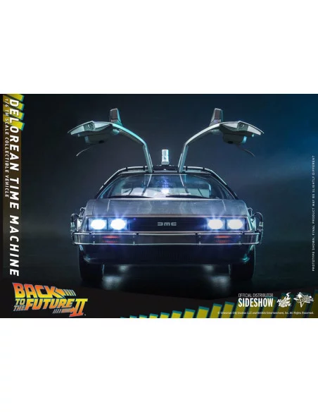 es::Regreso al Futuro Vehículo 1/6 DeLorean Time Machine Hot Toys 72 cm