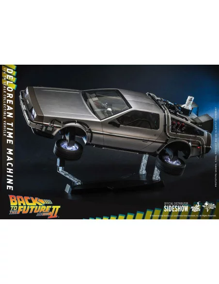 es::Regreso al Futuro Vehículo 1/6 DeLorean Time Machine Hot Toys 72 cm