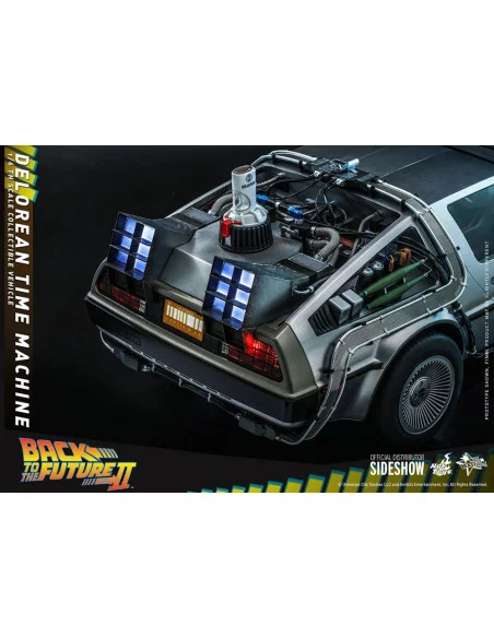 es::Regreso al Futuro Vehículo 1/6 DeLorean Time Machine Hot Toys 72 cm