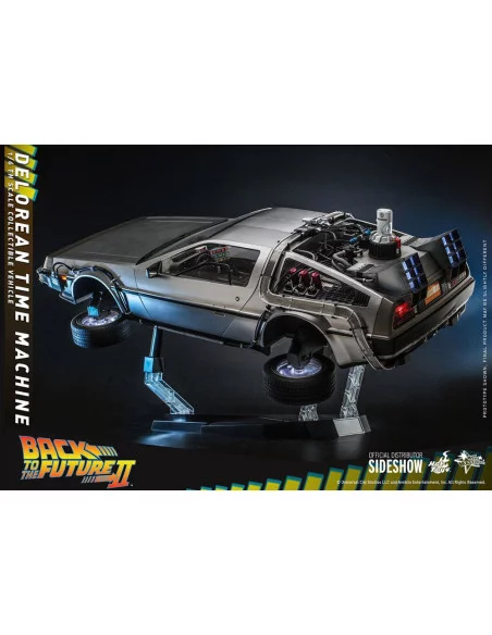 es::Regreso al Futuro Vehículo 1/6 DeLorean Time Machine Hot Toys 72 cm